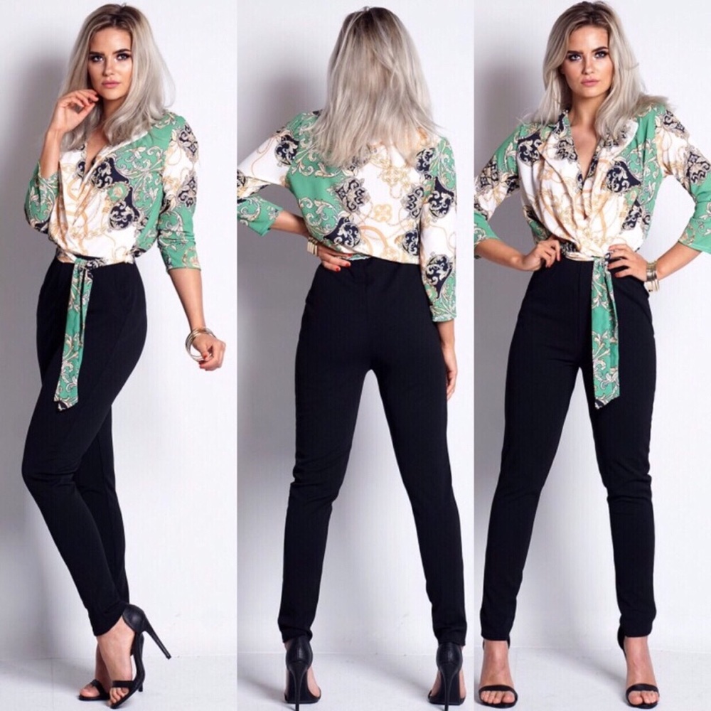 LAST ONE💗 TRENDY PRINTED JUMPSUIT